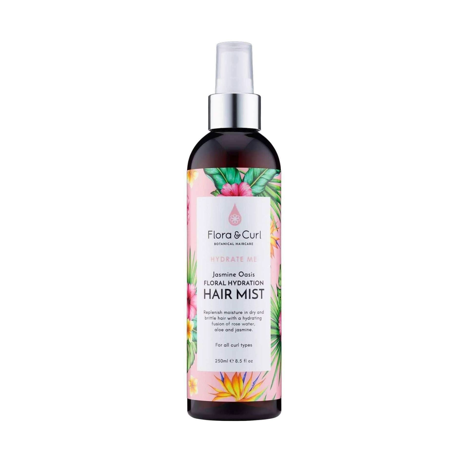 Flora &amp; Curl Hydrate Me Rose Water Curl Mist 250ml-Leave in-Beauty and hair supply