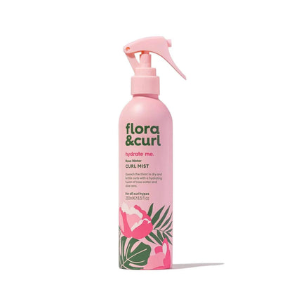 Flora &amp; Curl Hydrate Me Rose Water Hydrating Pack-Hair Care Kit-Beauty and hair supply
