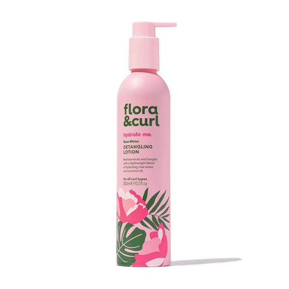 Flora &amp; Curl Hydrate Me Rose Water Hydrating Pack-Hair Care Kit-Beauty and hair supply
