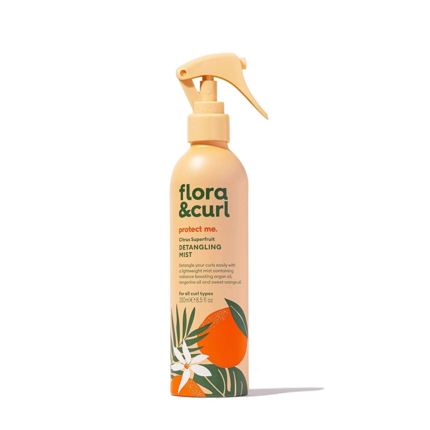 Flora &amp; Curl Protect Me Citrus Superfruit Detangling Mist 250ml-Detangling Mist-Beauty and hair supply