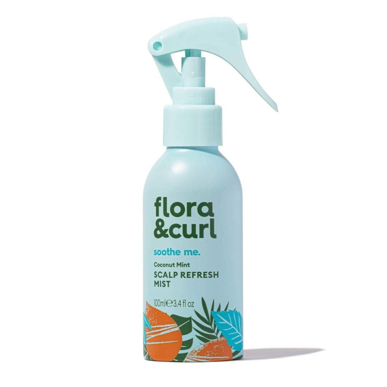 Flora &amp; Curl Soothe Me Coconut Mint Scalp Refresh Mist 100ml-Scalp Treatment-Beauty and hair supply