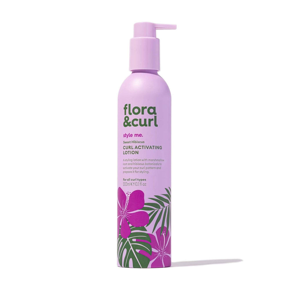 Flora &amp; Curl Style Me Sweet Hibiscus Curl Activating Lotion 300ml - Aladin Beauty