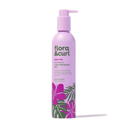 Flora &amp; Curl Style Me Sweet Hibiscus Curl Defining Gel 300ml-Gel-Beauty and hair supply