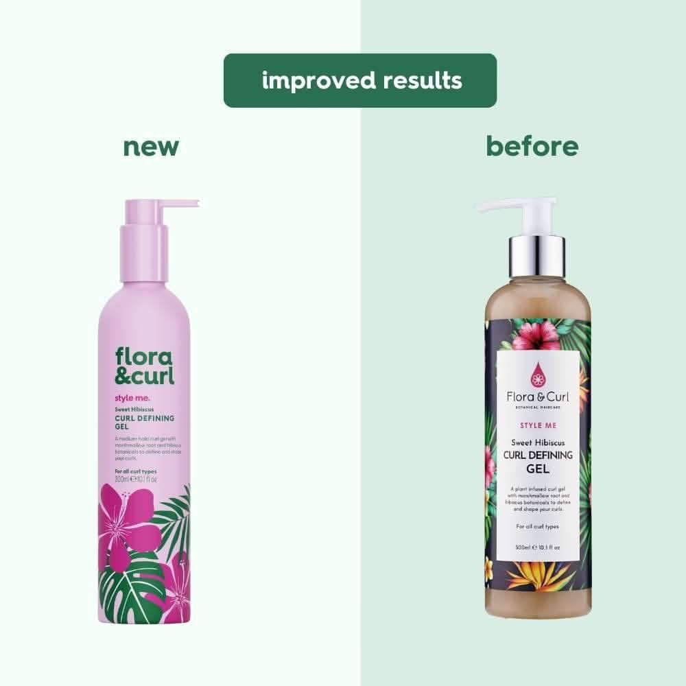 Flora &amp; Curl Style Me Sweet Hibiscus Curl Defining Gel 300ml