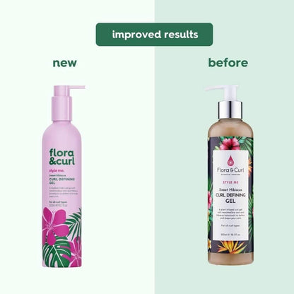 Flora &amp; Curl Style Me Sweet Hibiscus Curl Defining Gel 300ml
