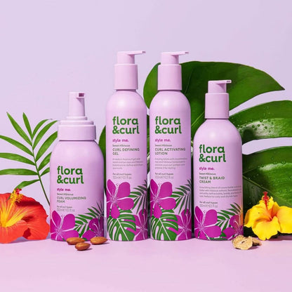 Flora &amp; Curl Style Me Sweet Hibiscus Twist &amp; Braid Cream 300ml-Twist &amp; Braid Cream-Beauty and hair supply