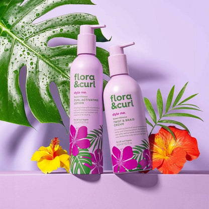 Flora &amp; Curl Style Me Sweet Hibiscus Twist &amp; Braid Cream 300ml-Twist &amp; Braid Cream-Beauty and hair supply