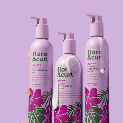 Flora &amp; Curl The Coily Hair Styling Kit-Hair Care Kit-Beauty and hair supply