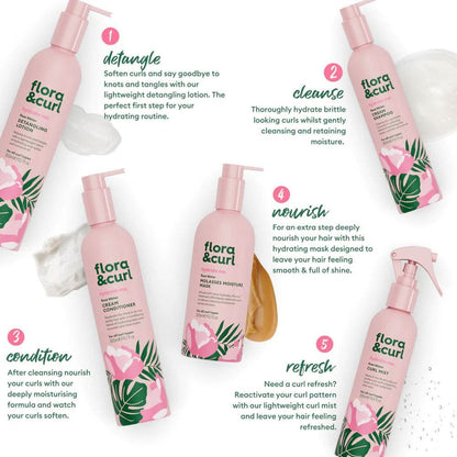 Flora &amp; Curl The Complete Hydrating Set-Hair Care Kit-Beauty and hair supply