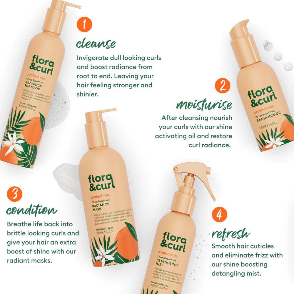 Flora &amp; Curl The Complete Protective Set-Hair Care Kit-Beauty and hair supply