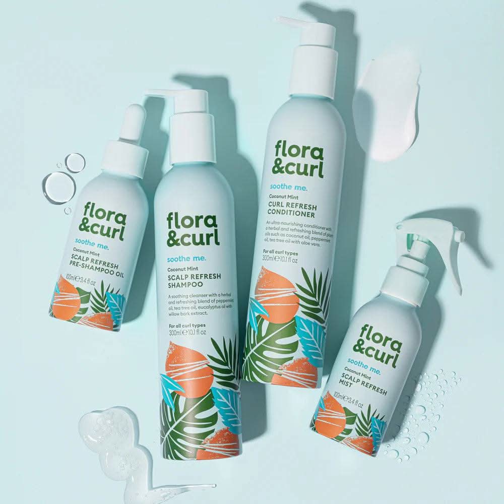 Flora &amp; Curl The Complete Soothing Set-Hair Care Kit-Beauty and hair supply