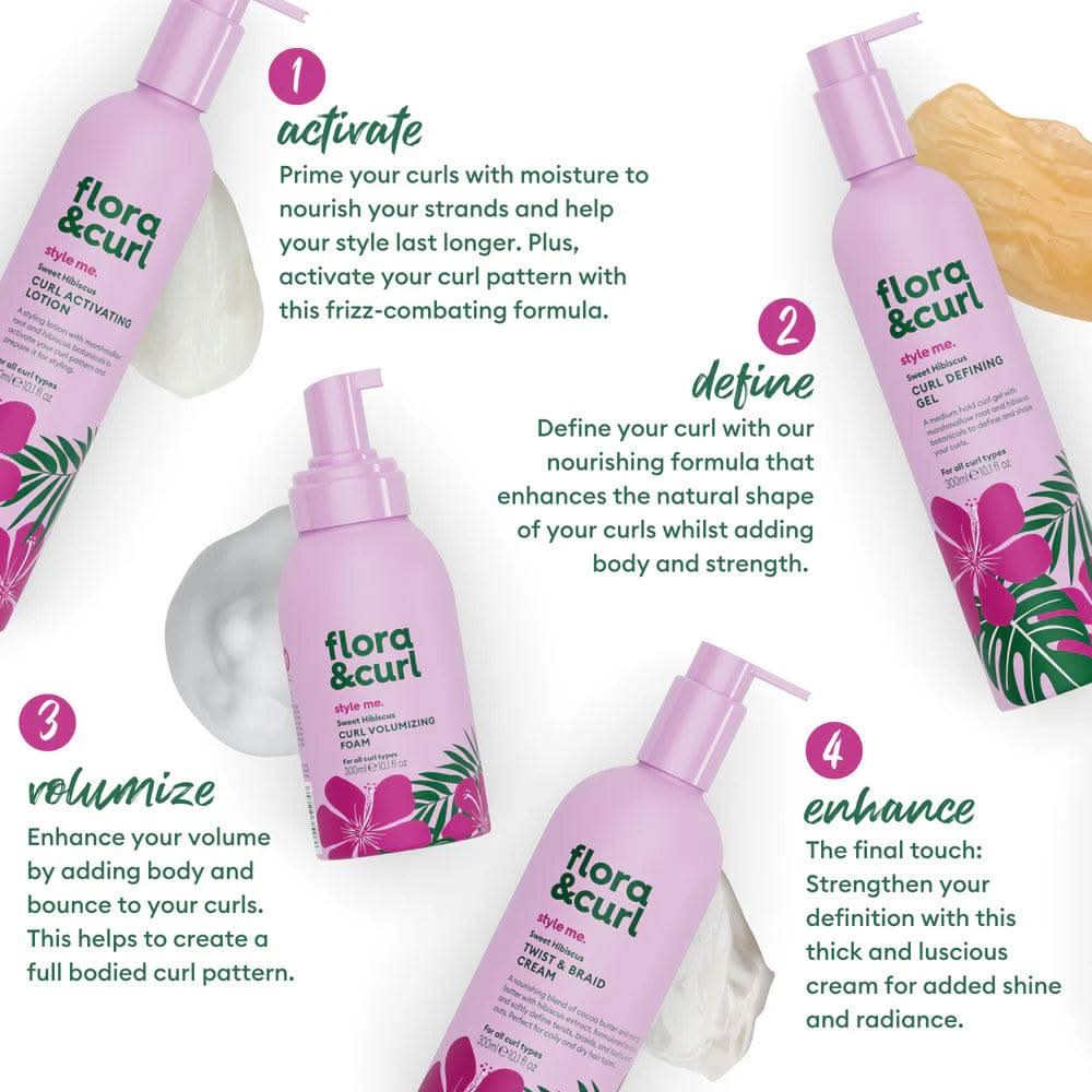 Flora &amp; Curl The Complete Styling Set-Hair Care Kit-Beauty and hair supply