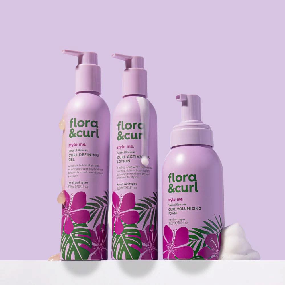 Flora &amp; Curl The Wavy Hair Styling Kit-Hair Care Kit-Beauty and hair supply