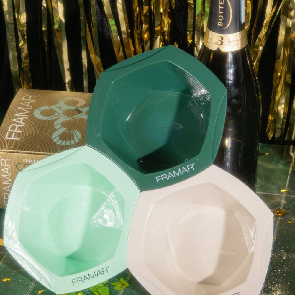 Framar 3 Pack Coloring Bowls Cheers Haters-Coloring Bowl-Beauty and hair supply