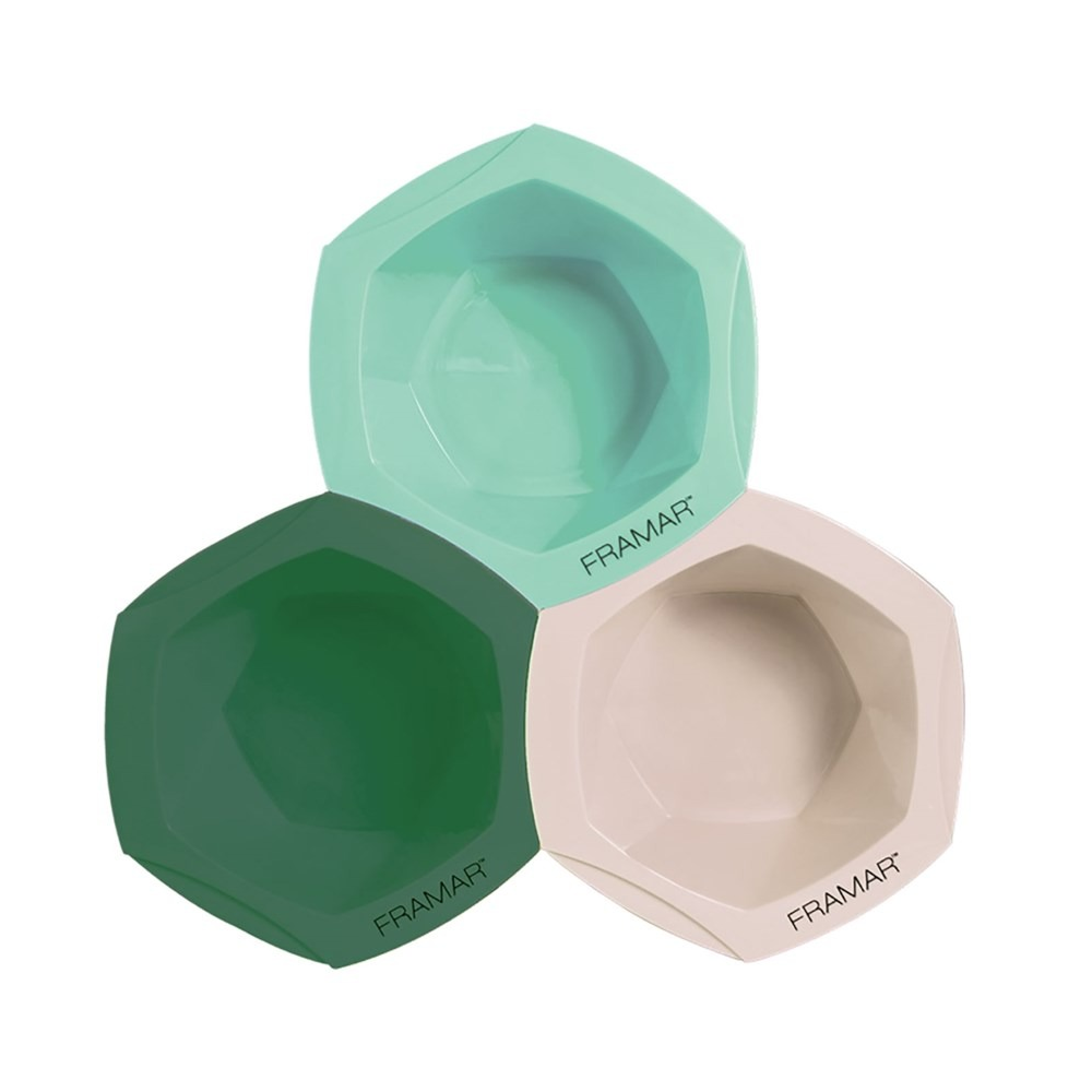 Framar 3 Pack Coloring Bowls Cheers Haters-Coloring Bowl-Beauty and hair supply