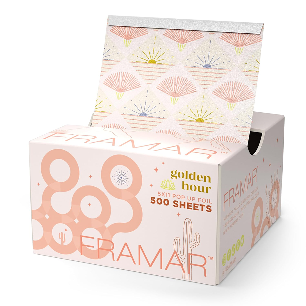 Framar 5x11 Pop-Up Foil 500 Sheets-Foil Sheets-Beauty and hair supply