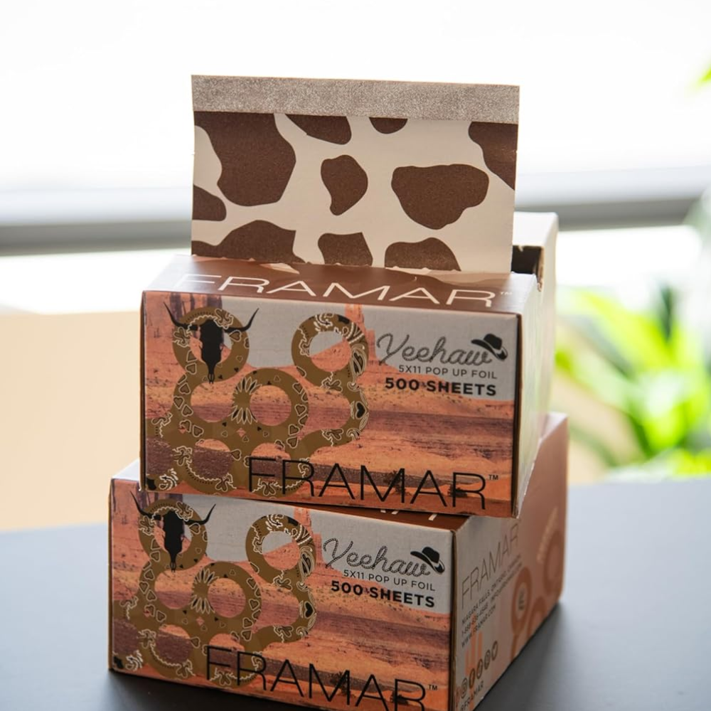 Framar 5x11 Pop-Up Foil 500 Sheets-Foil Sheets-Beauty and hair supply