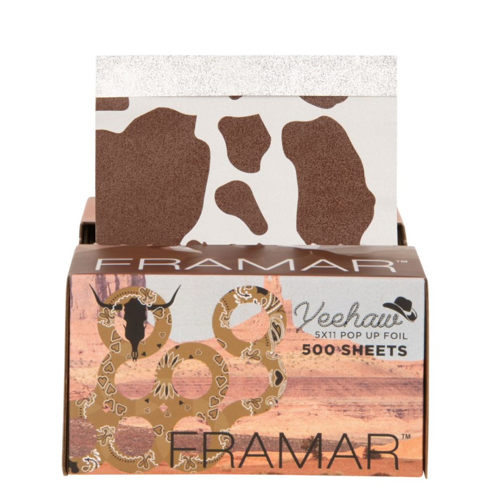 Framar 5x11 Pop-Up Foil 500 Sheets-Foil Sheets-Beauty and hair supply