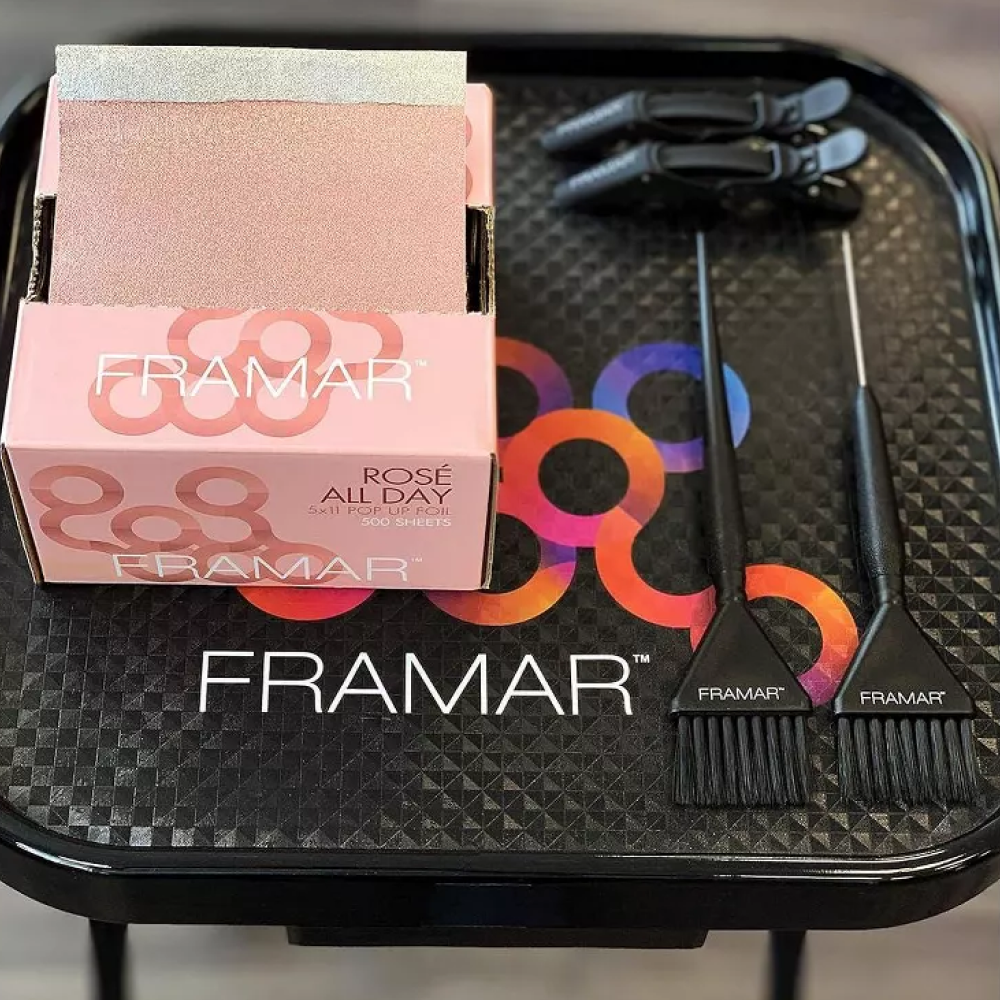 Framar Aluminum Foil Sheets 500 Sheets-Hair Foil-Beauty and hair supply