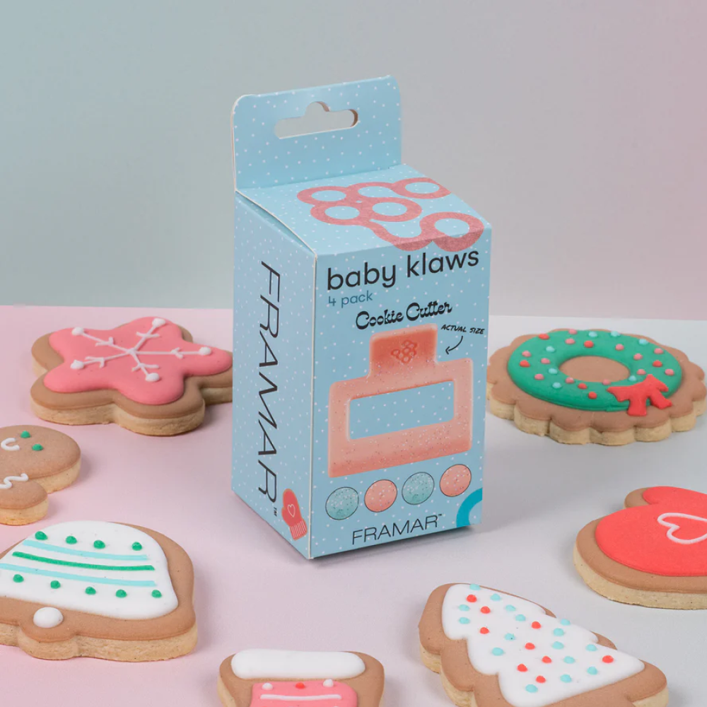 Framar Baby Klaws Cookie Cutter-Hair Clips-Beauty and hair supply
