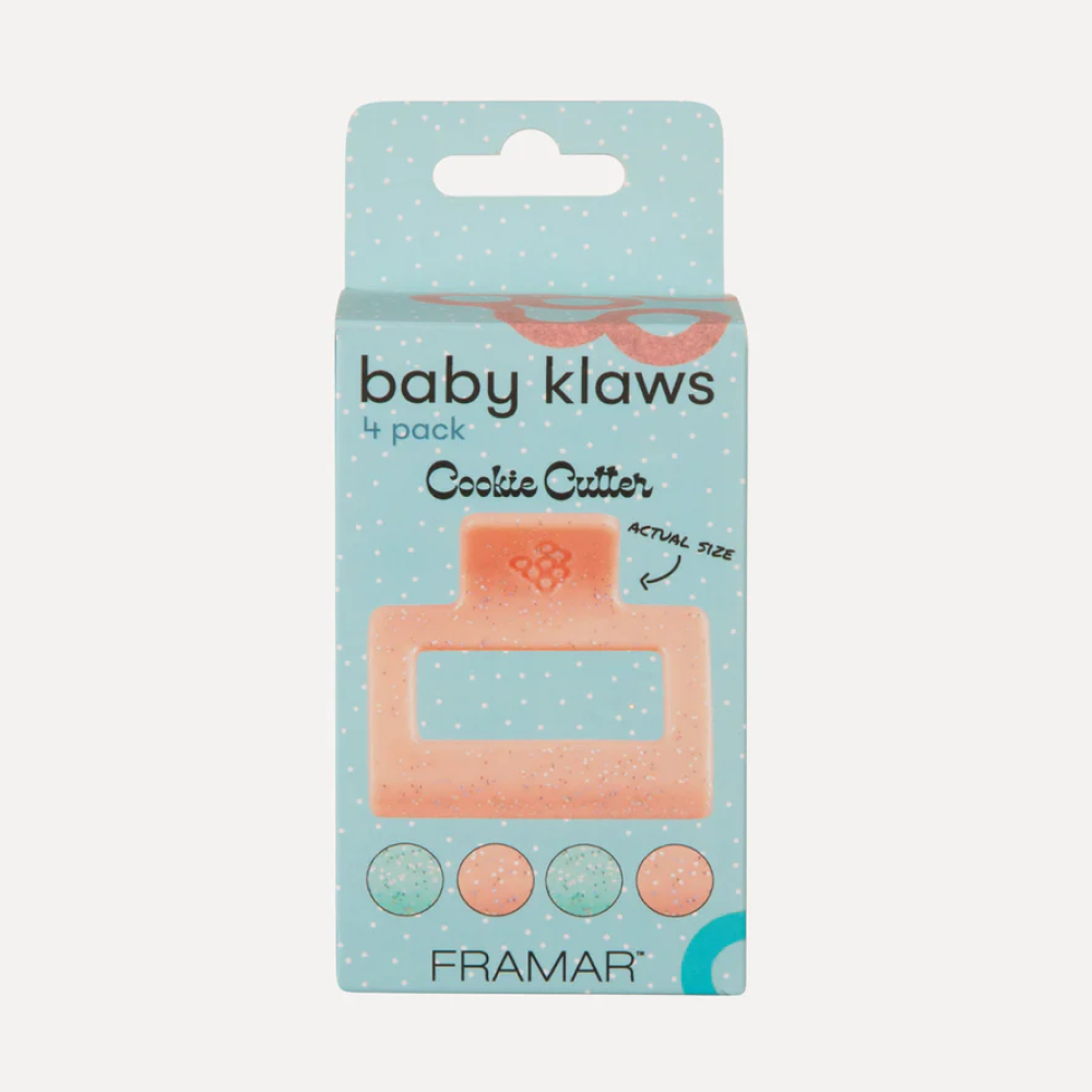 Framar Baby Klaws Cookie Cutter-Hair Clips-Beauty and hair supply