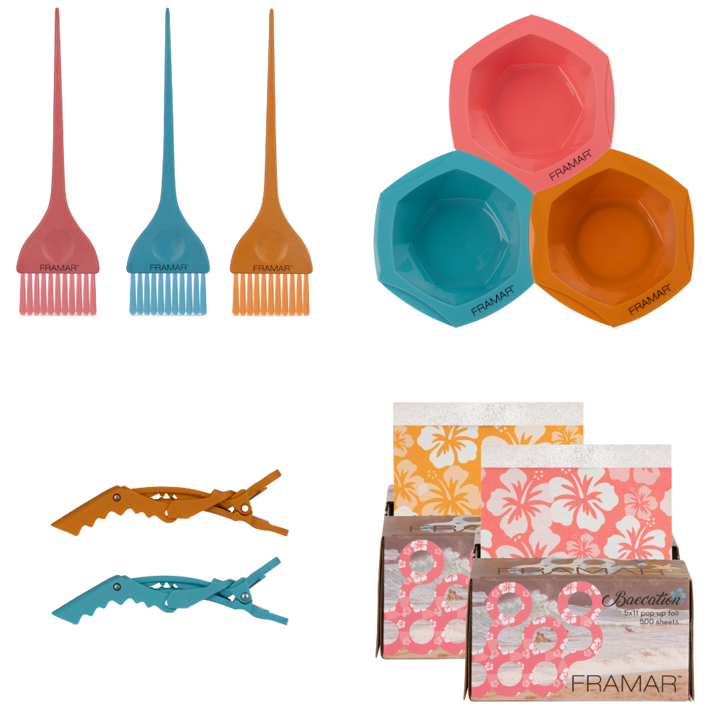 Framar Baecation Colorist Kit-Hair Coloring Kit-Beauty and hair supply