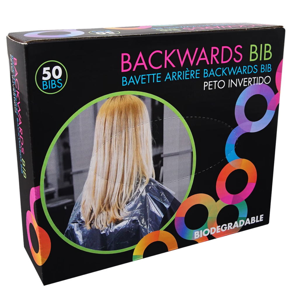 Framar Biodegradable Inverted Apron 50 Pack-Apron-Beauty and hair supply