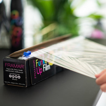 Framar Biodegradable Plastic Wrap 92m-Hair Foil-Beauty and hair supply
