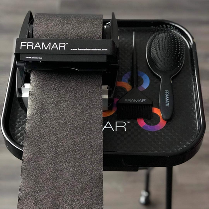 Framar Black Foil Roll 12.7cm x 100.58m-Hair Foil-Beauty and hair supply