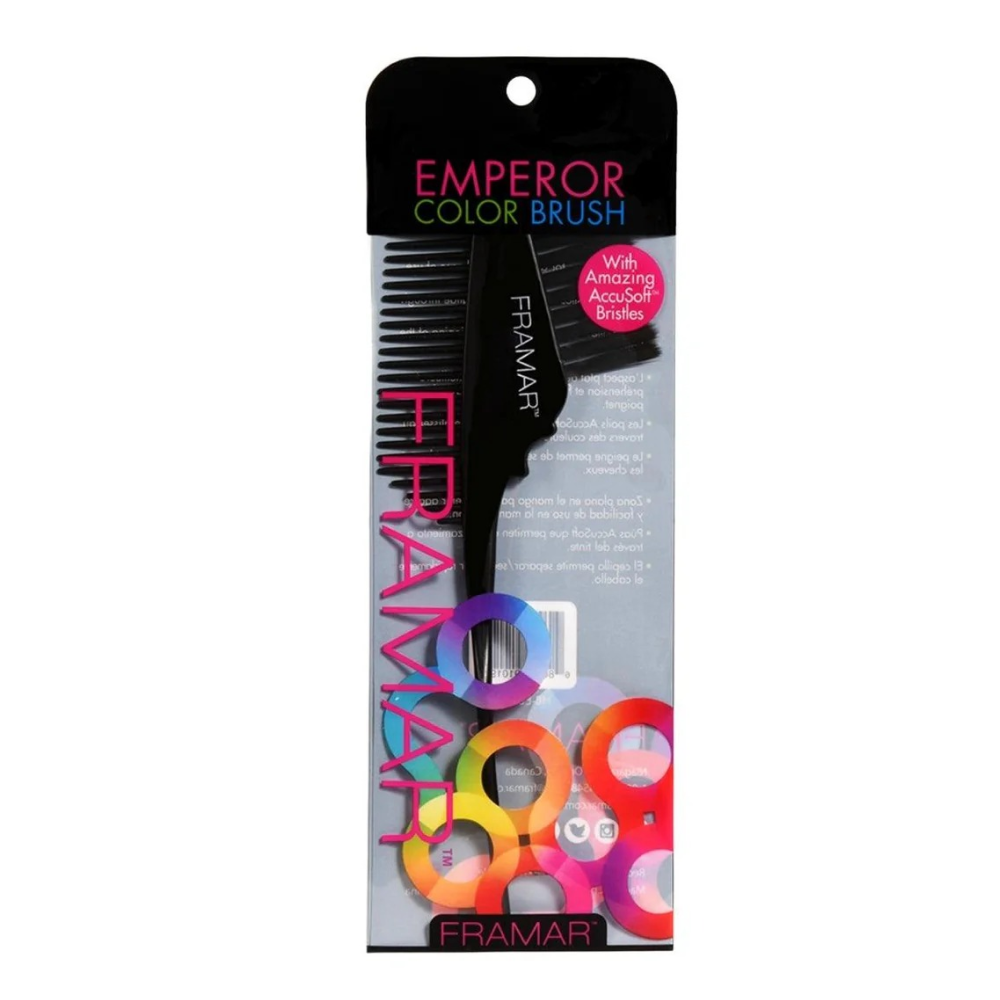 Framar Color Brush Emperor Black-Hair Color Brush-Beauty and hair supply
