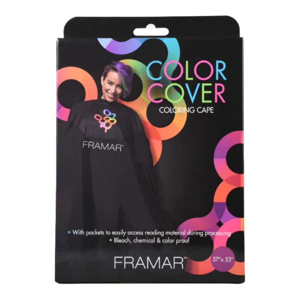 Framar Color Cover Caps-Cutting Cape-Beauty and hair supply