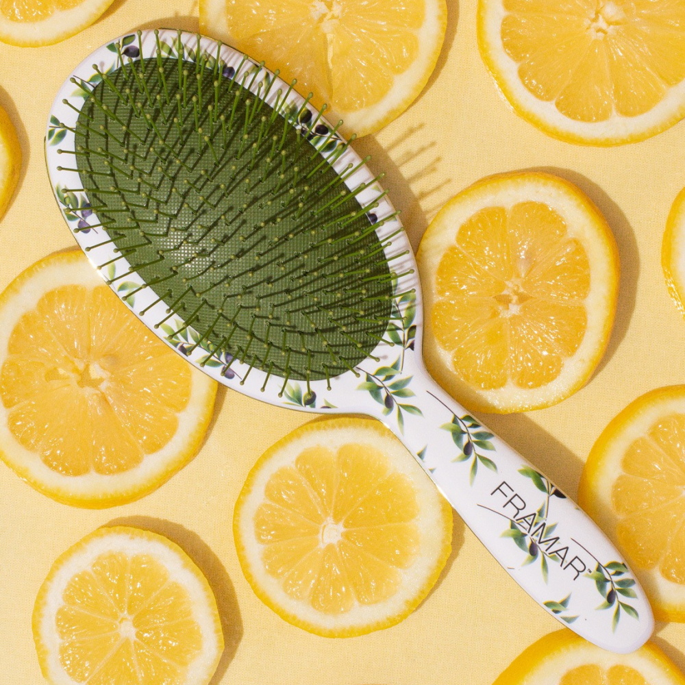 Framar Detangle Brush Limoncello-Detangling Brush-Beauty and hair supply