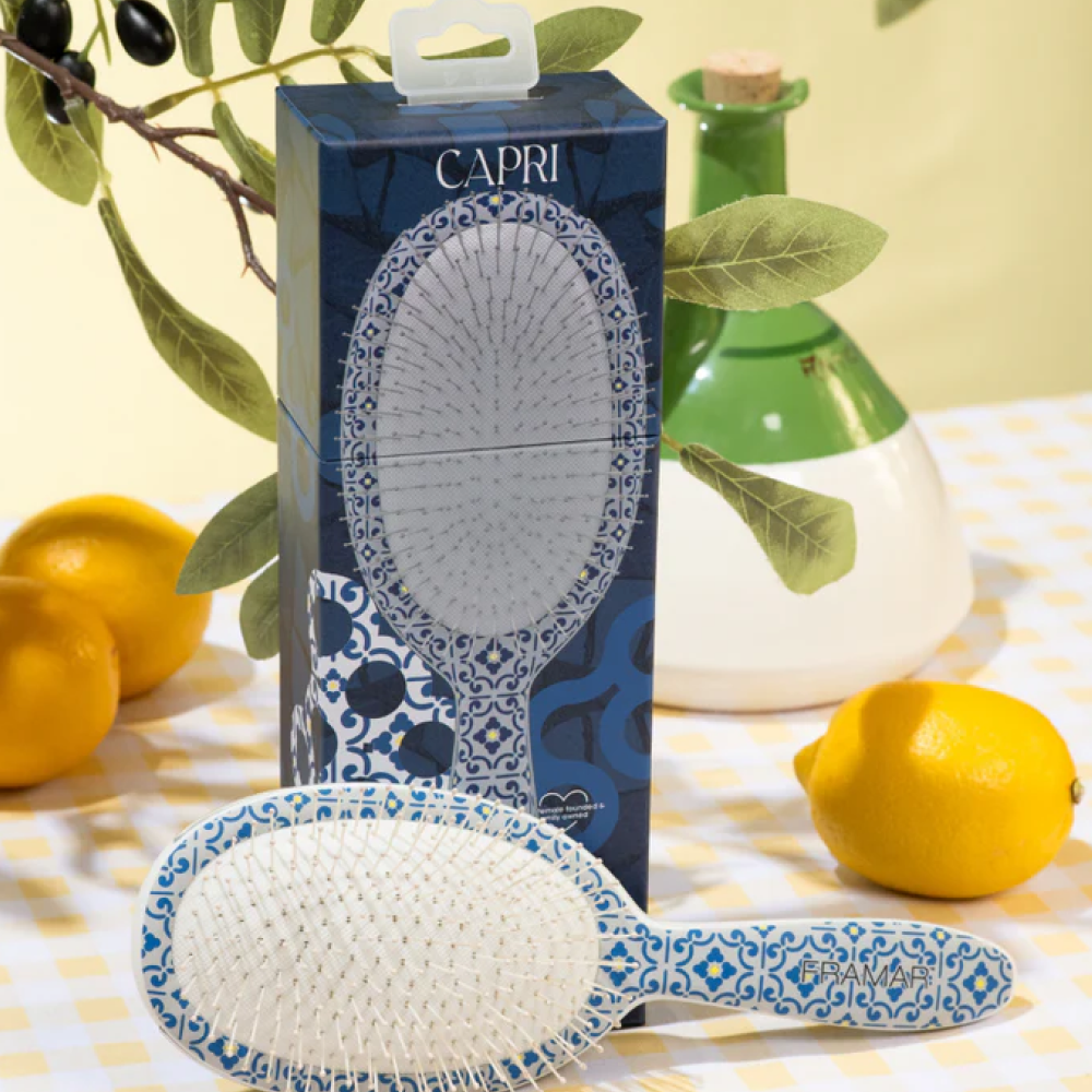 Framar Detangle Brush Limoncello-Detangling Brush-Beauty and hair supply