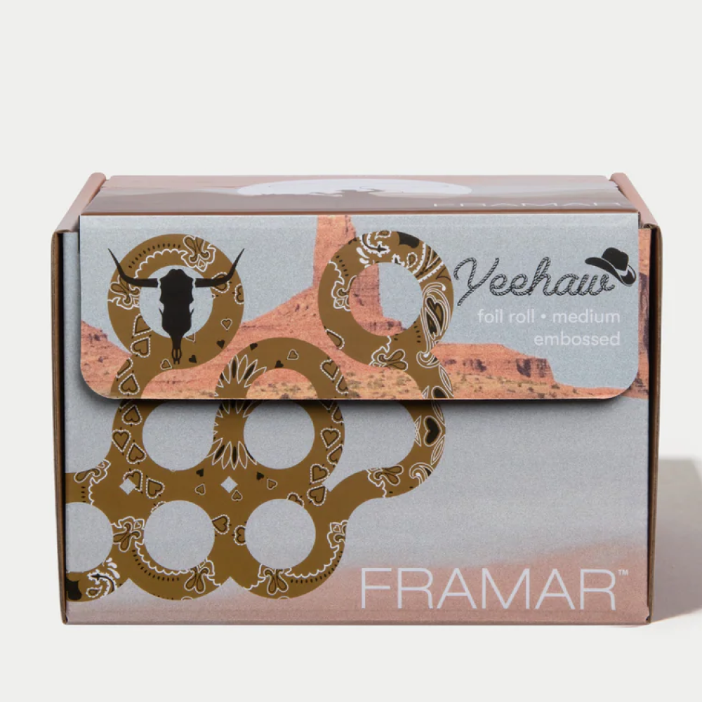 Framar Embossed Roll Medium 320 Ft-Hair Foil-Beauty and hair supply