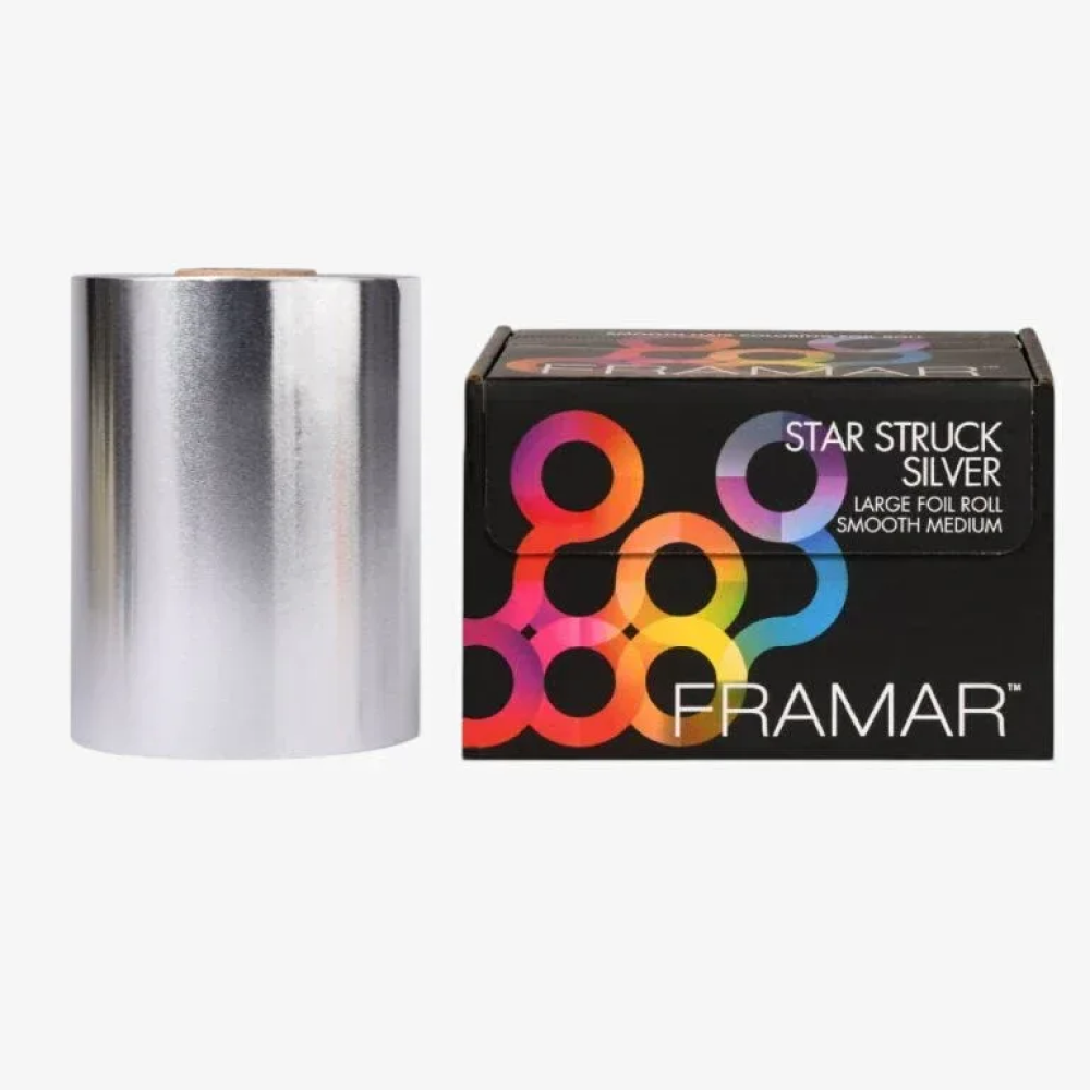 Framar Medium Foil Roll 12.7cm x 487.7m-Hair Foil-Beauty and hair supply