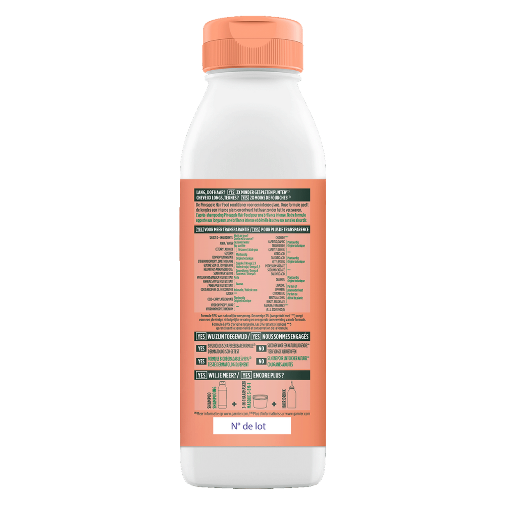 Garnier Fructis Hair Food Pineapple Conditioner 350ml-All-Beauty and hair supply
