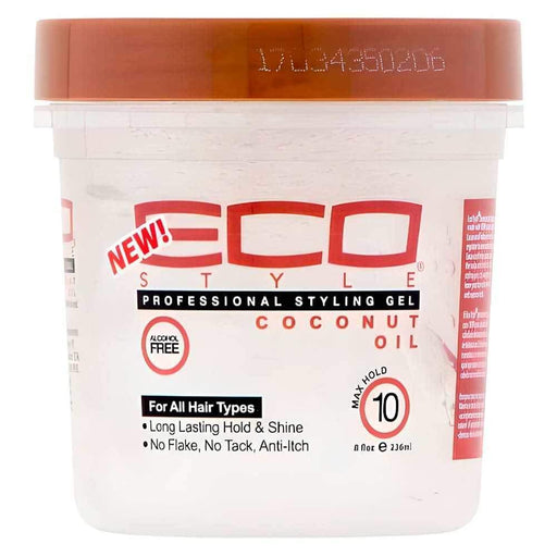 Gel Coconut Oil Eco Style - Beauty and Hair Supply