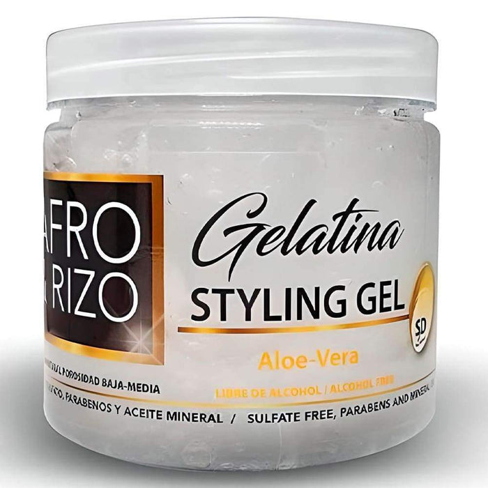 Gelatina Con AloeVera Afro & Rizo - Beauty And Hair Supply