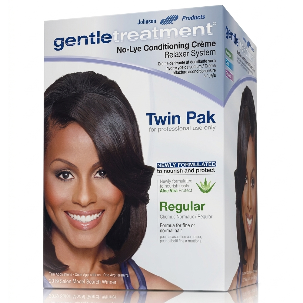 Gentie Treatment Relaxer Kit Twin Pack Regular-All-Beauty and hair supply