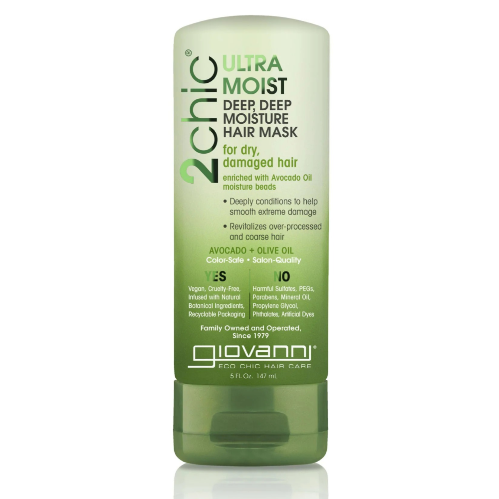 Giovanni 2Chic Ultra Moist Deep Moisture Mask 5oz-Hair Mask-Beauty and hair supply