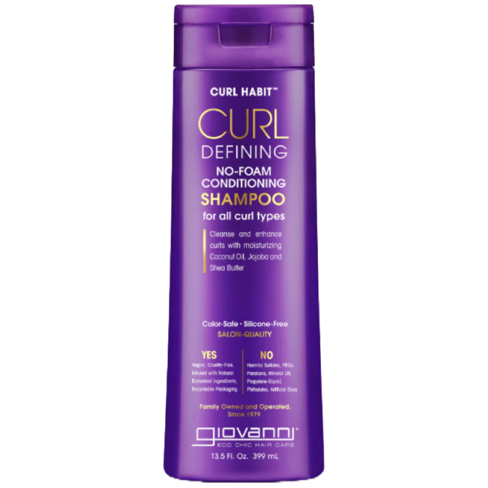 Giovanni Curl Habit Curl Defining No-Foam Conditioning Shampoo 400ml-Gentle Shampoo-Beauty and hair supply