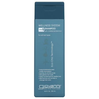 Giovanni Wellness Shampoo 8.5 oz-Nourishing Shampoo-Beauty and hair supply