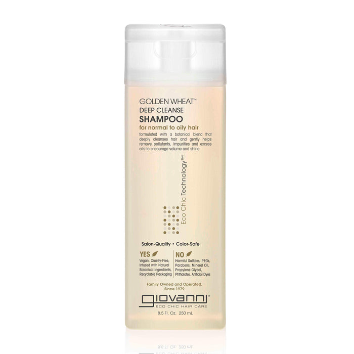Golden Wheat Deep Cleanse Shampoo Giovanni 250ml - Beauty and Hair Supply