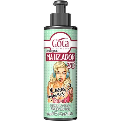 Gota Dourada 3D Toner 120ml-Toning Conditioner-Beauty and hair supply