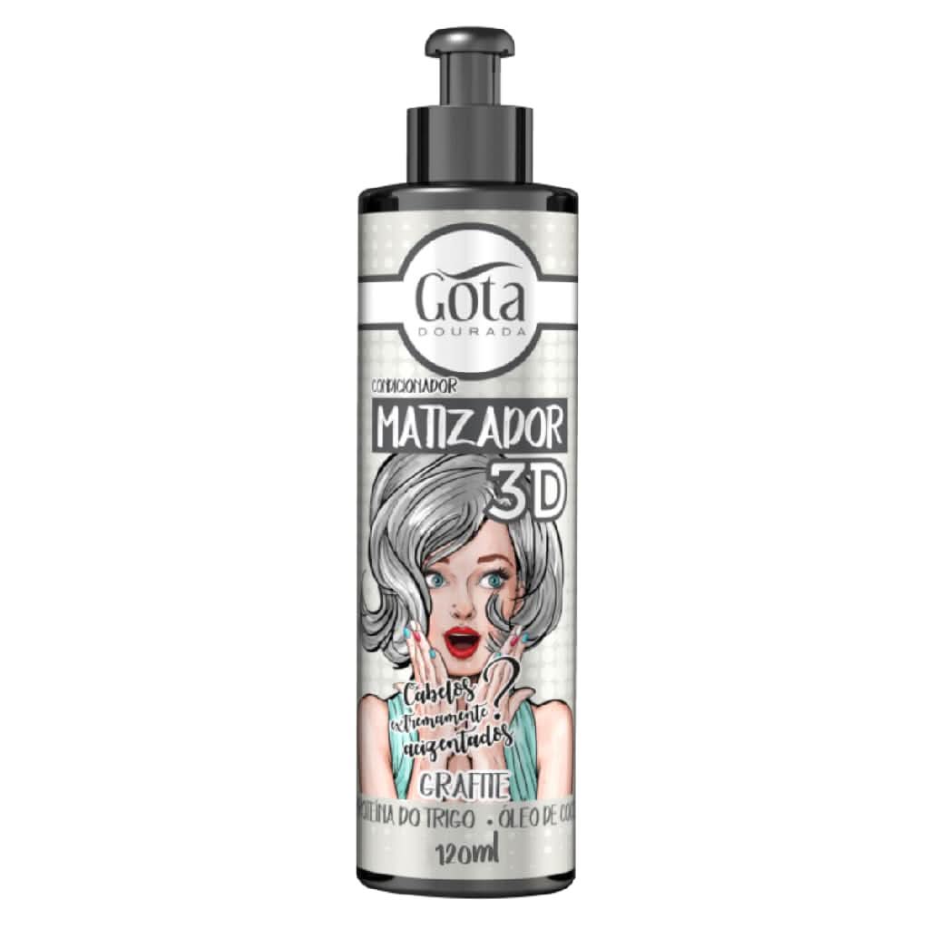 Gota Dourada 3D Toner 120ml-Toning Conditioner-Beauty and hair supply