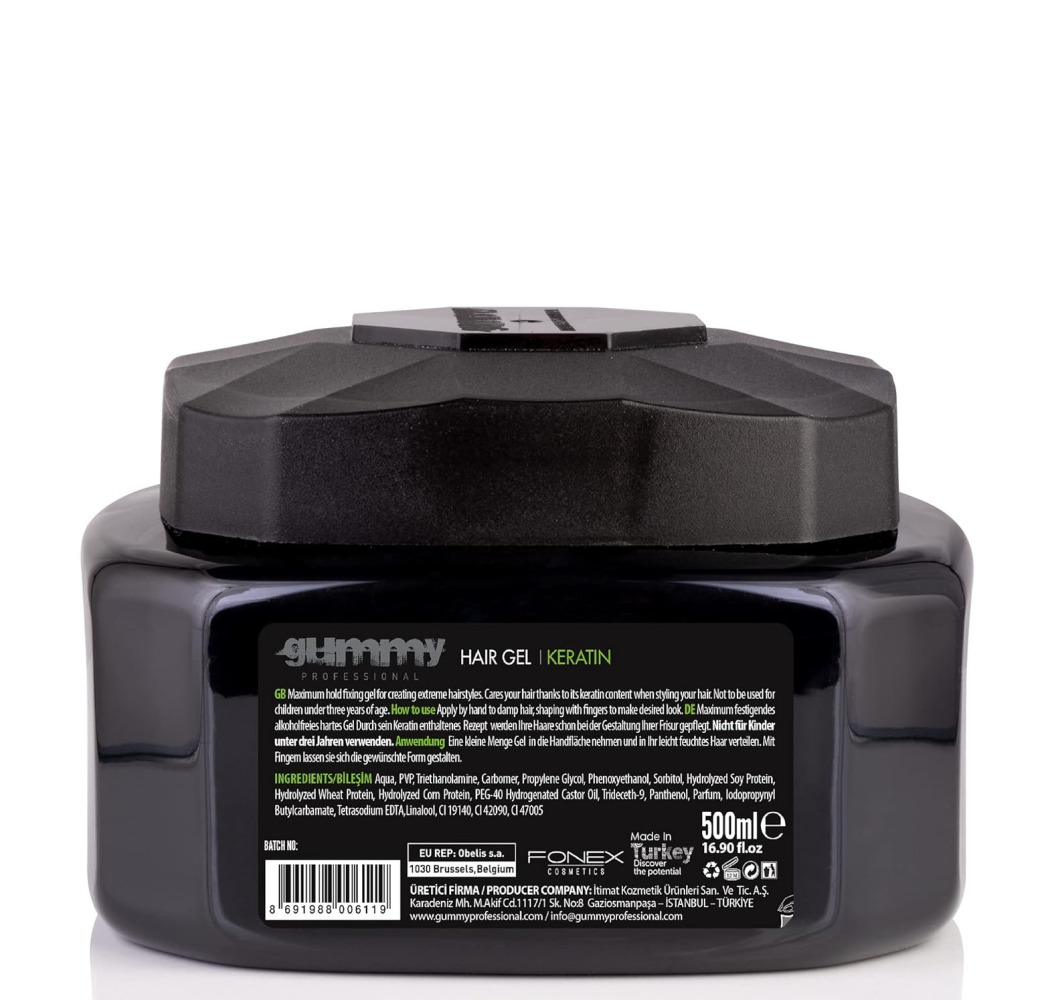 Gummy Hair Gel Keratin-All-Beauty and hair supply