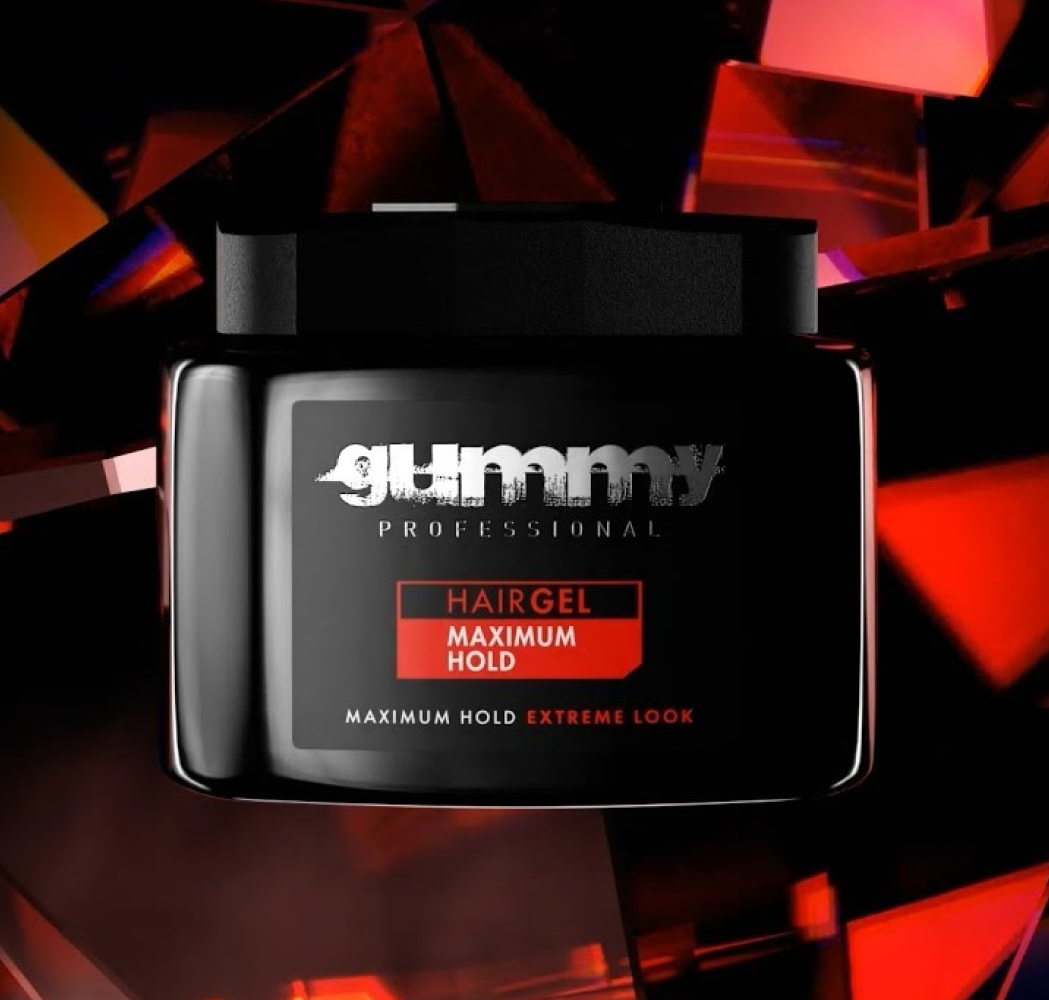 Gummy Hair Gel Maximum Hold-All-Beauty and hair supply