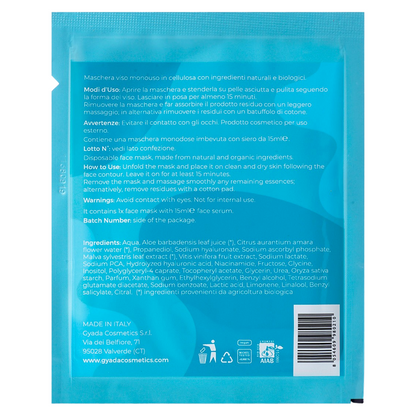 Gyada Face Sheet Mask N°1—Moisturizing 15ml-All-Beauty and hair supply