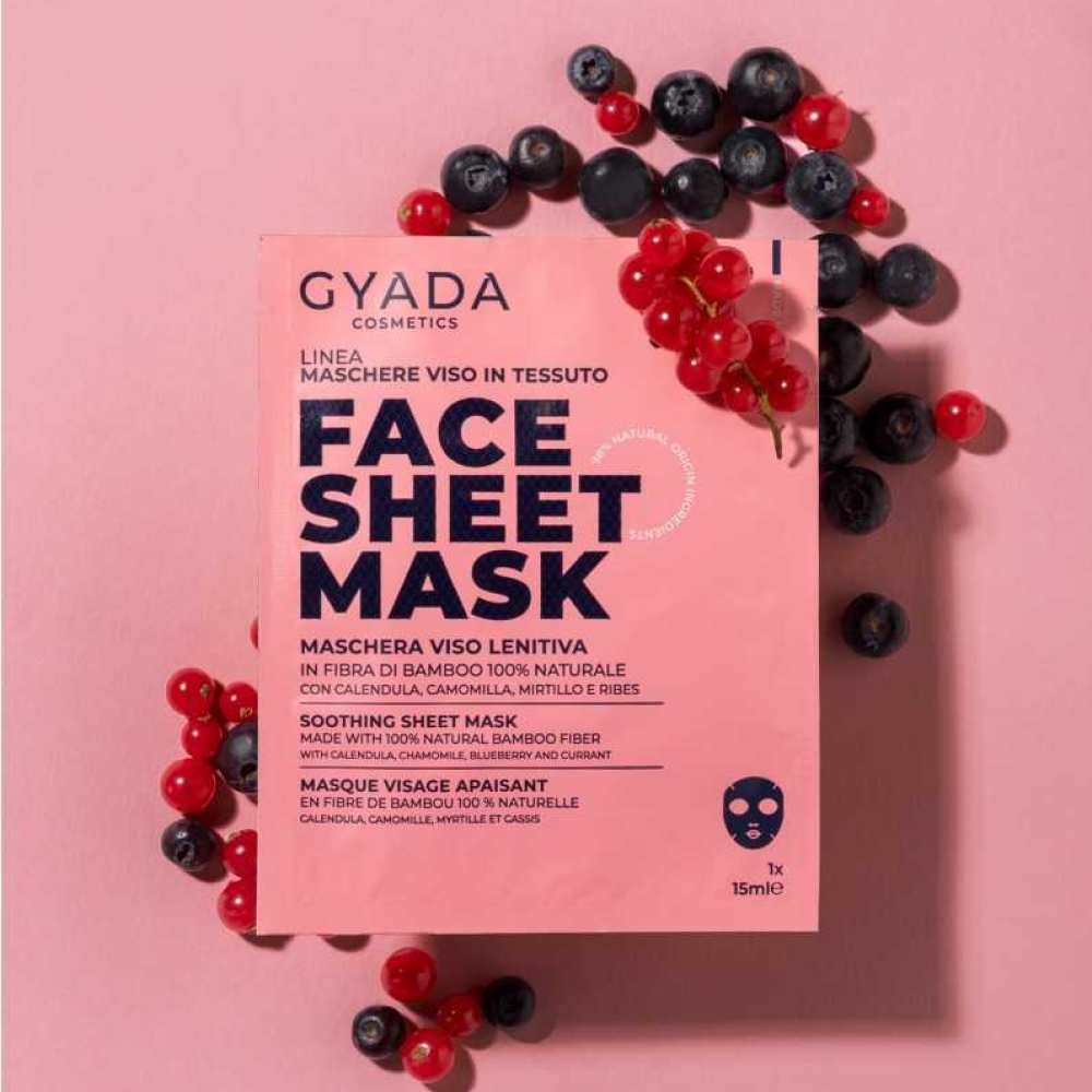 Gyada Soothing N°2 Face Sheet Mask 15ml-All-Beauty and hair supply