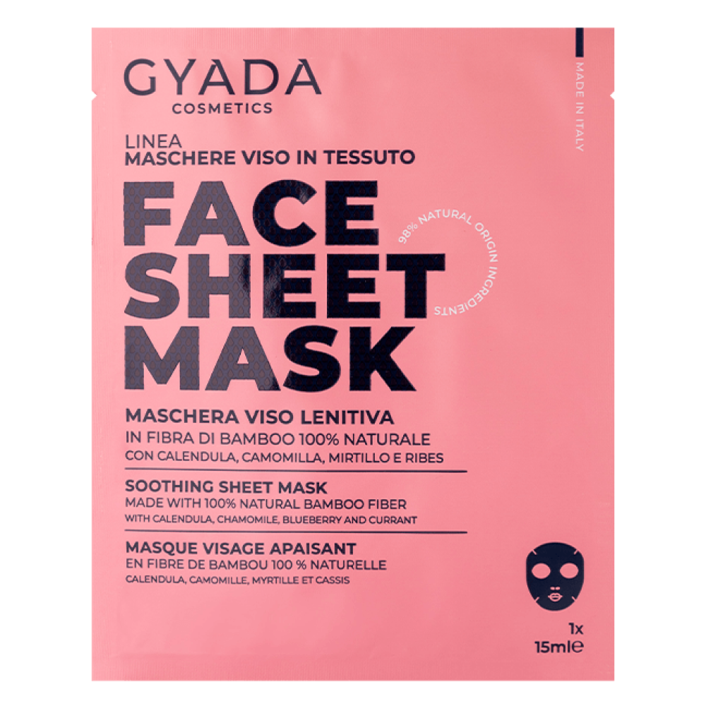 Gyada Soothing N°2 Face Sheet Mask 15ml-All-Beauty and hair supply